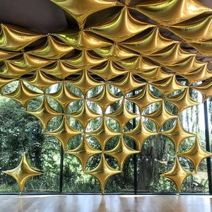 10 26 36 Inch Four Pointed Star Shaped Aluminum Foil Balloons for Graduation New Year Birthday Retirement Party Decorations - Product Image 4