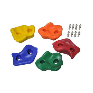 Outdoor adult and children polyester climbing holds stone rocks