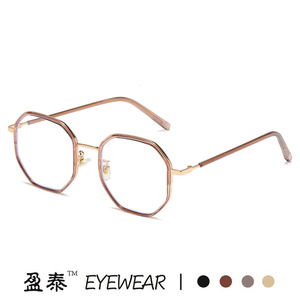 Sunglasses Square Frame <b>Plastic</b> Unisex Myopia <b>Glasses</b> Medium Size Clear Lens Anti Blue Light Optical Eyewear - Product Image 4
