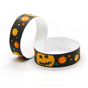 Bracelet NFC en papier imprimé jetable personnalisé, bracelet RFID pour l'admission aux événements et festivals, identification des visiteurs - Product Image 3