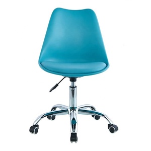 <span class=keywords><strong>Silla</strong></span> de Oficina Moderna con Altura Ajustable, <span class=keywords><strong>Silla</strong></span> Giratoria de Plástico para <span class=keywords><strong>Escritorio</strong></span>, para Hogar, Apartamento u Oficina - Product Image 2