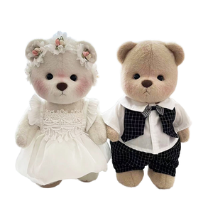 Orsetto Articolato in Plastica ABS di Medie Dimensioni, Stile <span class=keywords><strong>Lina</strong></span>, con Abito da Sposa Nero Perla, per Giocattoli di Peluche, Stile Cartone Animato, Teddy - Vendita all'Ingrosso - Product Image 1