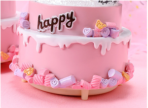 Dễ Thương Thỏ Phục sinh Quả cầu tuyết với bông tuyết tự động và âm nhạc thắp sáng chúc mừng sinh nhật Quả cầu tuyết - Product Image 6