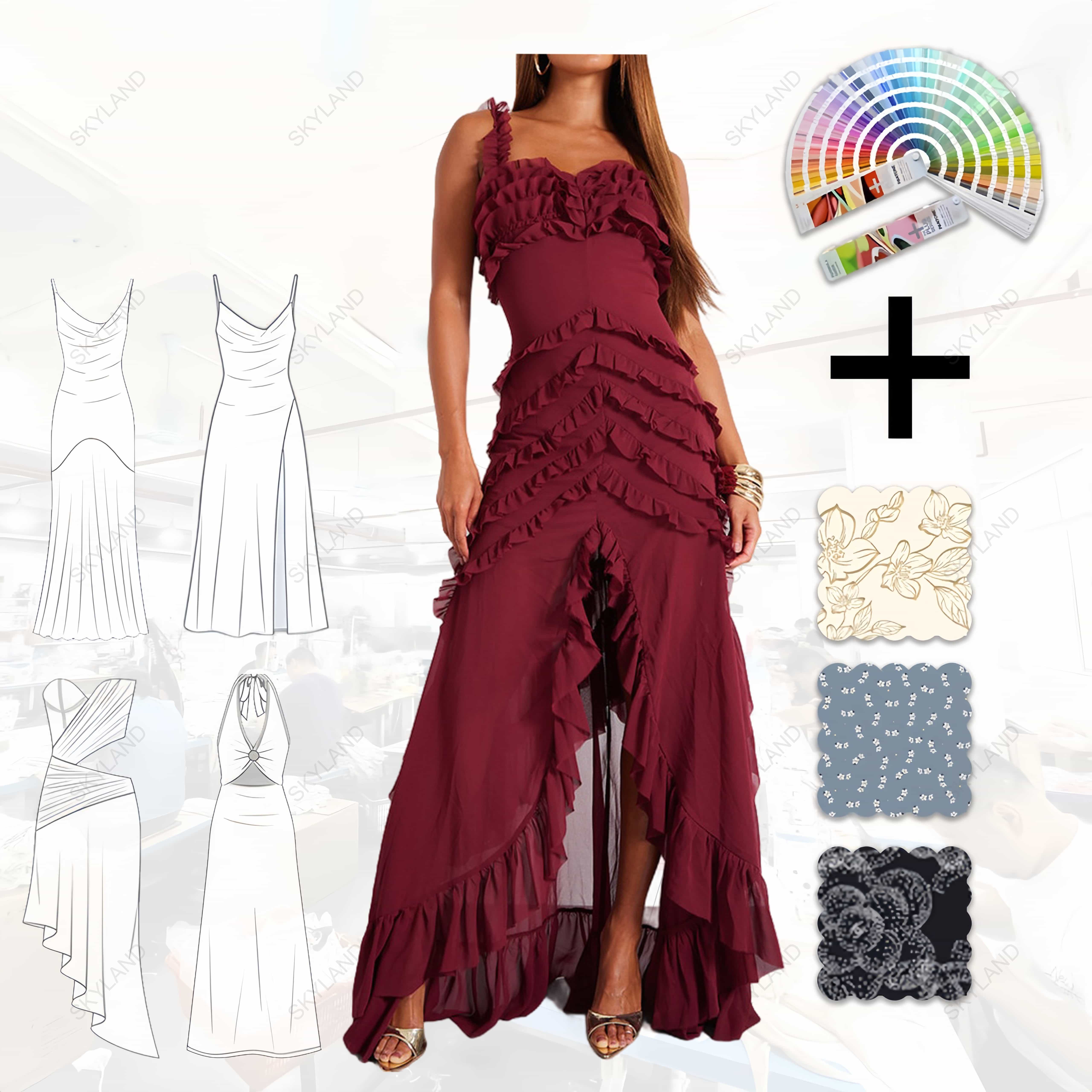 christmas formal gowns for women xxl