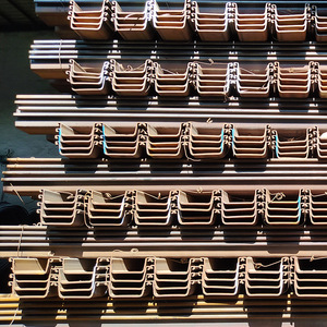 En10248 Jisa5528 Sy295 Sy390 S355gp U9 Type2 Type3 Type4 Palplanches en acier laminées à chaud de type U - Product Image 3