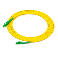 Kabel Koneksi Serat Optik LC/SC Fiber Patch Cord LC/APC-SC/APC SM Simplex 1.0m untuk Jaringan Broadband FTTH