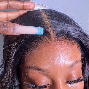 Extensiones de Cabello Humano de Calidad Superior con Cierre de Encaje, Suaves y Sedosas, Pre-Desplumadas, Nudos Decolorados, Línea de Cabello Natural, Piezas de Cabello Virgen para Uso Diario Femenino - Product Image 4