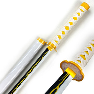 Vente Flash : 18 Designs d'Épées en Bois de Bambou Tanjirou pour Cosplay Anime Japonais, Accessoires de Cosplay pour Fans, Cadeau d'Anniversaire - Product Image 4