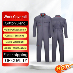 Overol Industrial Cómodo para Hombre, Transpirable, Impermeable, Ropa de Trabajo para Construcción, Overoles de Protección contra Incendios - Product Image 1