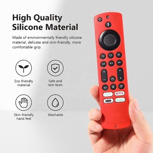 Funda Protectora de Silicona para Control Remoto de TV, Compatible con el Control Remoto por Voz <span class=keywords><strong>Alex</strong></span> de Toshiba AMz Fire TV de 4.ª Generación - Product Image 4