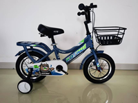 Vélo élégant pour enfants, monovitesse, cadre en acier, avec roues d'apprentissage amovibles, vélo d'équilibre monobloc, vente en gros