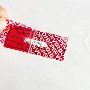 Tùy chỉnh cao/thấp nhiệt độ an ninh con dấu dễ dàng xé chống làm xáo trộn hiển nhiên Băng - Product Image 5