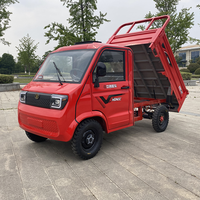 Pengheng EEC 60V 1800W Mini-fourgonnette électrique, batterie au plomb-acide, carrosserie ouverte, petit véhicule utilitaire, charge utile de 2000 kg, 30-50 km/h, 90 km d'autonomie