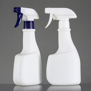 Emballage de flacon pulvérisateur maison givré personnalisé détergent de lavage de voiture liquide noir HDPE 350ml flacon pulvérisateur à gâchette pour <span class=keywords><strong>solution</strong></span> de nettoyage - Product Image 1