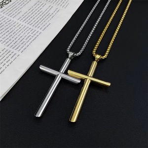 Minimalist Jewelry Personalized Jewelry Charms Cross Pendant <b>Necklace</b> - Product Image 3