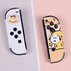 4 Fundas Protectoras para Joystick de Snoopy para <span class=keywords><strong>Nintendo</strong></span> Switch/OLED/Lite, Cubiertas para Palancas de Mando, Lindas y Divertidas - Product Image 4