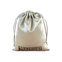 Sacs en Satin soie, 1 pièce, sacs à poussière de luxe, sacoches en Satin avec cordon de quantité minimale de commande pochette pour cheveux, vente en gros