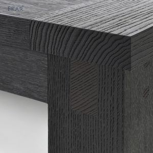 طاولة قهوة من خشب ستانلي المصمت مصنوعة يدويًا للأناقة الخالدة في غرف المعيشة المنزلية والمكاتب وغرف النوم - Product Image 6