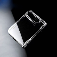 Coque de téléphone transparente brillante en PC avec charnière à ressort pour iPhone 18 Fold et iPhone Duo – Vente en gros usine