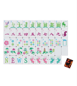 Stock US, Ensemble de <span class=keywords><strong>Mahjong</strong></span> américain avec 160 tuiles, Tuiles de <span class=keywords><strong>Mahjong</strong></span> Omy, Tuiles de <span class=keywords><strong>Mahjong</strong></span> américaines personnalisées à 4 couches, <span class=keywords><strong>Mahjong</strong></span> de luxe en acrylique - Product Image 4
