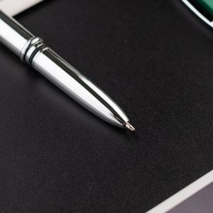 Bolígrafo Metálico Promocional SY211 con Luz LED y Logotipo Personalizado, Bolígrafo con Linterna - Product Image 4