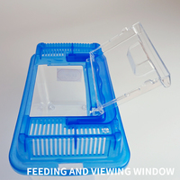 Aquariums Polystyrène Box Outdoor Camp Betta Fish Box Plastic Tank Frogs House aquarium product