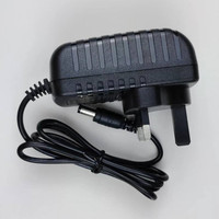 Adaptateur de commutation ABS universel 12V1A 12W pour éclairage LED d'aquarium Sortie AC DC 1A Compatible UK AU