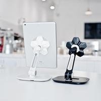 Support universel pour tablette à tête magnétique, en alliage d'aluminium, base stable réglable, support de bureau pour téléphone portable et PC, Soporte Para Tableta