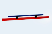 Niveau à bulle industriel en aluminium YJ-AP0807-H avec règle d'angle, haute précision, plage de mesure 120-420 cm (0-6 m), garantie 3 ans