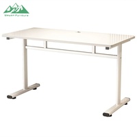 Bureau réglable en hauteur à manivelle manuelle Wayon, robuste, professionnel, pour la maison, espace de travail, table d'étude pour étudiants