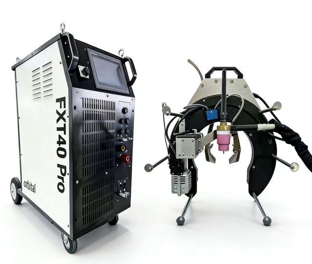 FXT40 Pro Orbital Welding Machine with Dual Closed Loop Precision Control AVC and OSC for Consistent High Quality Welds
