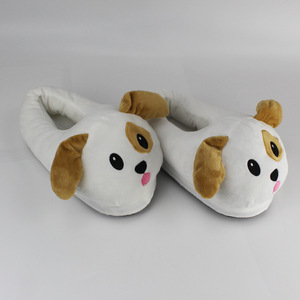Pantuflas Divertidas con Caras Coloridas, Pantuflas de Otoño Suaves <span class=keywords><strong>y</strong></span> Peludas, Cómodas, con Expresiones de Tristeza, Enojo <span class=keywords><strong>y</strong></span> Gafas de Sol, para Adultos, para Exteriores - Product Image 2