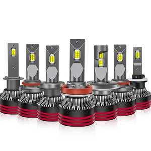 Chenlang مصباح أمامي للسيارة H7 Led بقدرة 130 وات، موديلات H1 H11 9005 9006 9012، يعمل بجهد 9-30 فولت وقوة 13000 لومن، مصابيح CL21 Led أمامية جديدة وأصلية للسيارات - Product Image 1