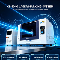 Machine de découpe laser à fibre CNC de bureau 800W 4040 pour gravure de surface et découpe rapide de métaux (or, argent)