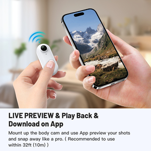 กล้องกีฬากลางแจ้ง/กล้องแอคชั่น 4K เชื่อมต่อ Wi-Fi ได้ ใช้ใต้น้ำได้ เหมาะสำหรับหมวกกันน็อค จักรยาน และการบันทึกวิดีโอ - Product Image 5