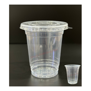 Vasos desechables de PP transparentes Plástico transparente Sostenible Quang Quan Precio razonable del fabricante no tóxico - Product Image 6