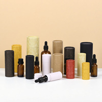 Tube en papier kraft cosmétique en stock, en forme de spirale, épaissi, cylindrique, pour emballage et stockage, disponible en tailles de 5 ml à 100 ml
