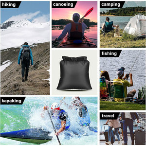 Sacs étanches pour canoë de 1,5 L, 2,5 L, 3,5 L, 4,5 L, 6 L, ensemble de sacs étanches pour kayak, rafting, navigation, randonnée, camping, randonnée à dos - Product Image 6