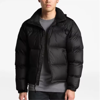 Veste matelassée coupe-vent à bulles réversible personnalisée Vestes bouffantes d'hiver pour hommes