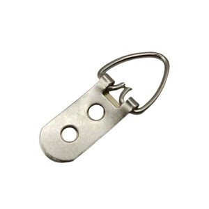 Crochets suspendus pour tableaux et cadres, crochet simple en métal à double trou épaissi, capacité de charge de 3 à 5 kg - Product Image 5