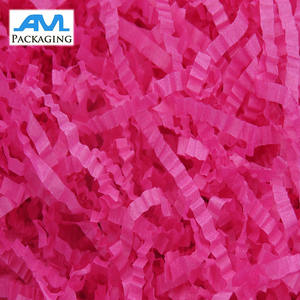 Embalaje de regalo cosmético, papel de relleno de tejido triturado arrugado de Color teñido para regalo - Product Image 5