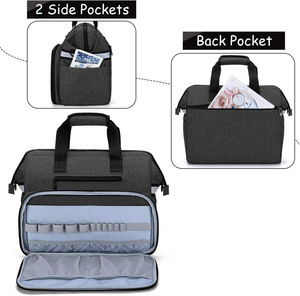 Bolsa de Primeros Auxilios Profesional Vacía, Bolsa de Emergencia Portátil, Bolsa de Salud Clínica <span class=keywords><strong>para</strong></span> el Hogar, Bolsa Médica <span class=keywords><strong>para</strong></span> Enfermería - Product Image 4