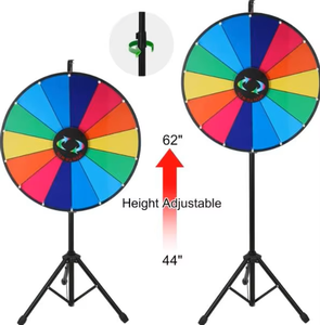 Desain Tripod dudukan roda putar, tugas berat 24 inci portabel untuk penggunaan promosi dan pesta - Product Image 3