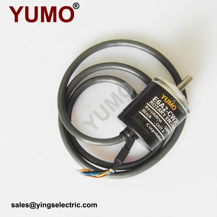 YUMO MINI enkoder E6A2-CWZ3E mikro döner invremental mutlak dc motor kodlayıcı