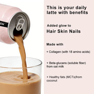 Yeni Gelen OEM Tedarikli Uygun Fiyatlı Gıda Sınıfı Zayıflama ve Antioksidan Etkili Kolajen Kahvesi MCT Yağı ile Günlük Şişe İçeceği - Product Image 4