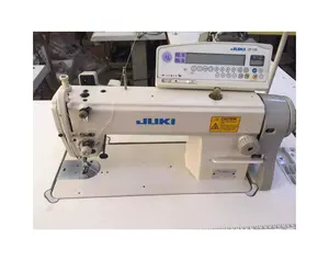 Máquina de costura industrial Jukis DLN 5410N-7 1 com alimentação de agulha usada no Japão, preço ideal