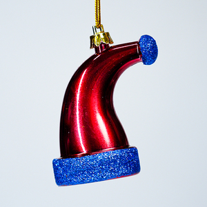 8 cm — 5 piezas, figuras multicolores en forma de sombrero con purpurina - Product Image 3