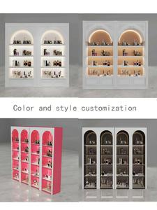 Tủ trưng bày mỹ phẩm cao cấp, kệ trưng bày salon làm đẹp, giá để sơn móng tay, tủ trưng bày cửa kính dày, tủ trưng bày sơn móng tay - Product Image 3