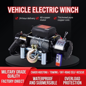 Treuil Électrique Puissant pour Voiture Vitla <span class=keywords><strong>El</strong></span> Spil 12V 12000lbs Treuil Cabrestant Portable Monté sur Véhicule - Product Image 6