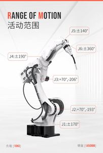 Bras robotisé de soudage laser à haute efficacité, déformation minimale, qualité de soudure stable, machine de soudage industrielle - Product Image 6